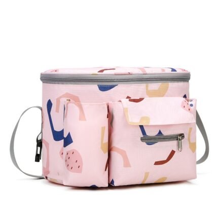 Torbica za bebi kolica roze